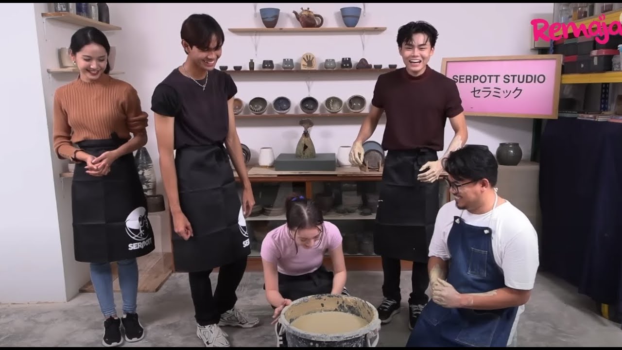 Lets Pottery! Hero Dewi Remaja Healing Cara Baru di Serpott Studio