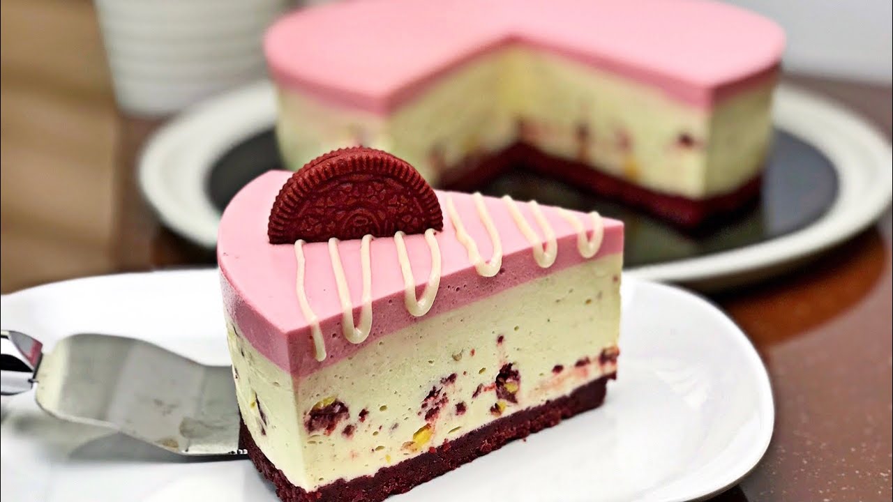 Oreo Red Velvet Cheese Cake - Tanpa Oven, Tanpa Telur