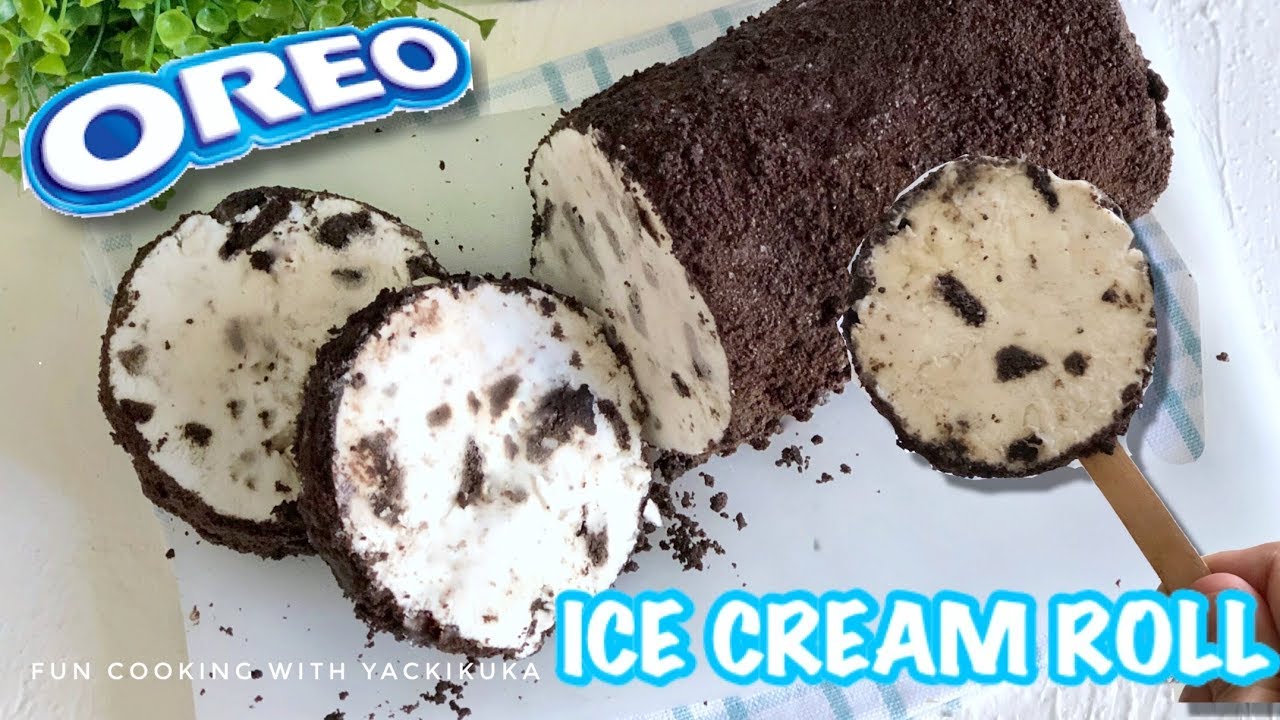 OREO ICE CREAM ROLL