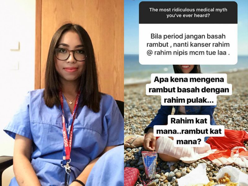 Lucu! Dr Amalina Betulkan Tanggapan Salah Netizen Tentang Mitos Perubatan Selama Ini