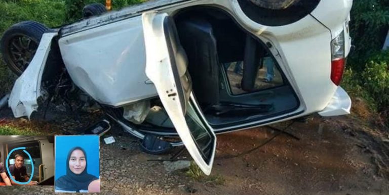 Suami isteri Maut Bersama, Kemalangan Tragik Janin Terkeluar Dari Kandungan