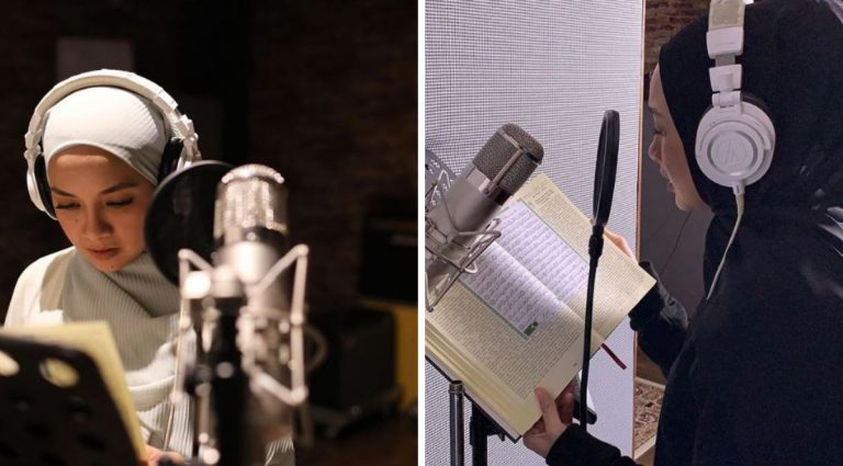 Neelofa Rakam Suara Bacaan Makna Al-Quran Dalam Aplikasi Muslim Pro
