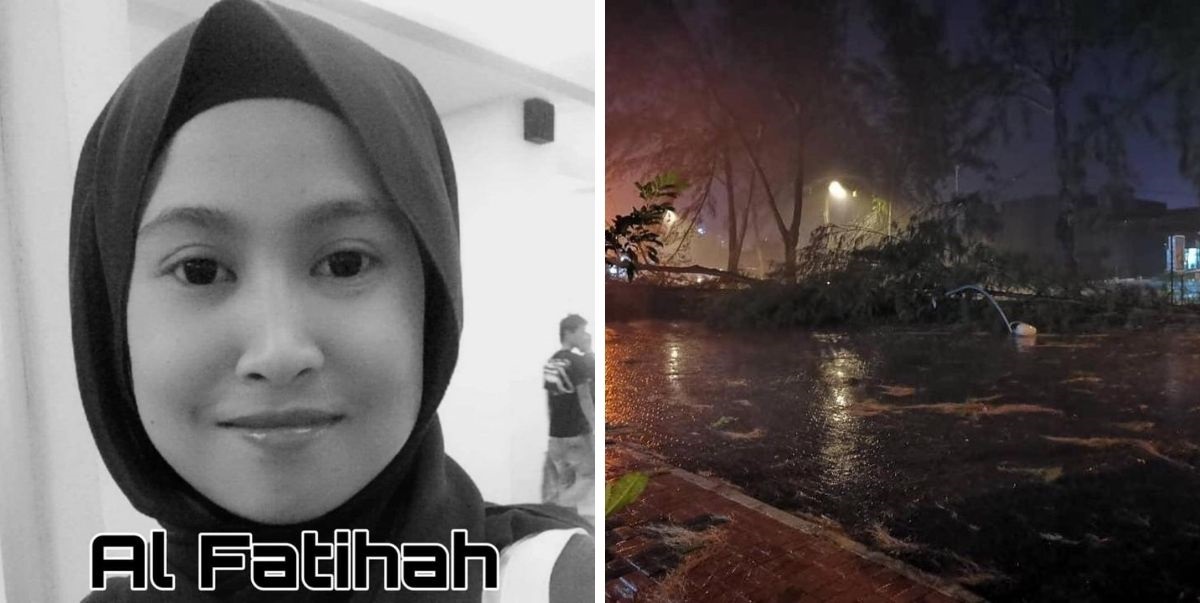 Wanita Maut Digilis, Malaysia Dilanda Ekor Taufan Lekima Yang Catat Kelajuan 100.8 km Sejam