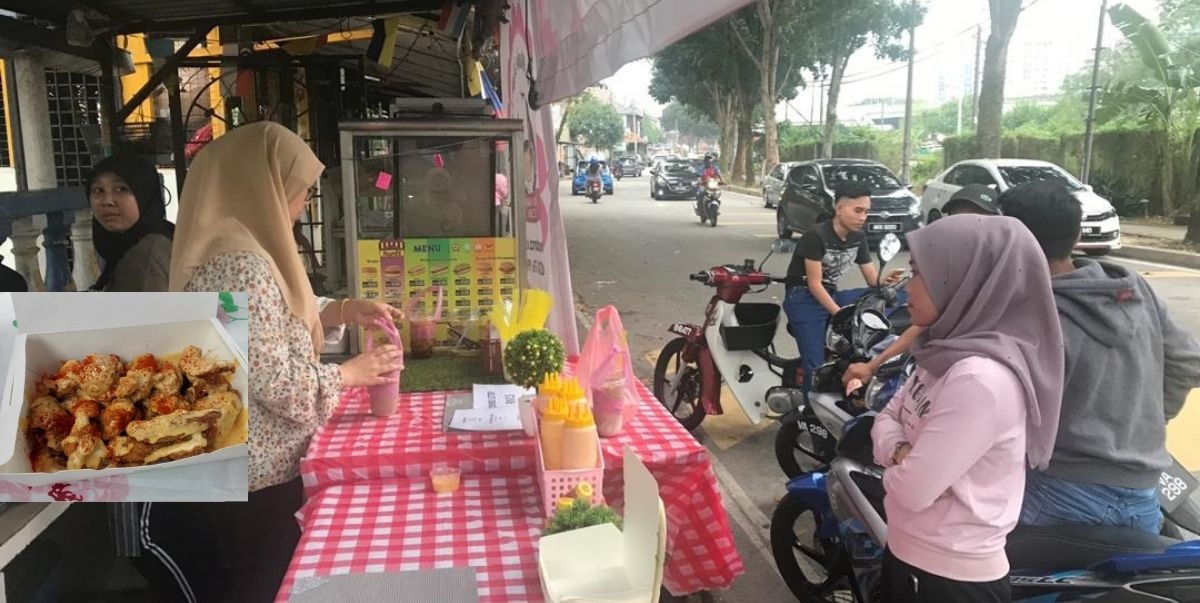 Ayam Goreng  Ciken Chiss Leleh Podeh Viral Di Pantai Dalam, Mampu Dijual 200 Kg Sehari
