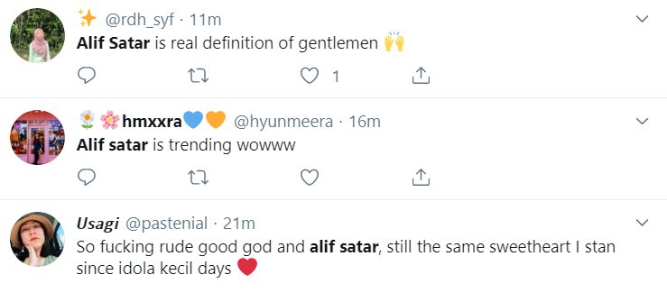 Sekali Lagi Nama Alif Satar Trending, Kali Ini Sebab Apa?