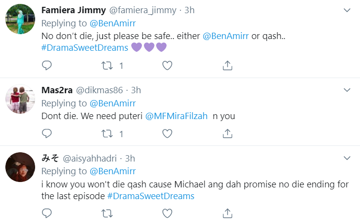 Netizen Ingat Ben Amir Muat Naik Status Di Twitter Bagi Hint Drama Sweet Dreams Tapi Rupa-Rupanya…