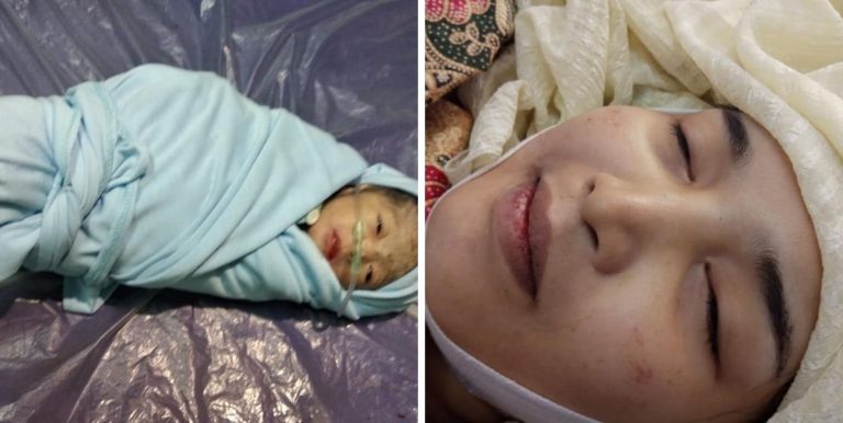 Wajah Ibu Meninggal Dalam Keadaan Senyum Selepas Lahirkan Anak Undang Sebak