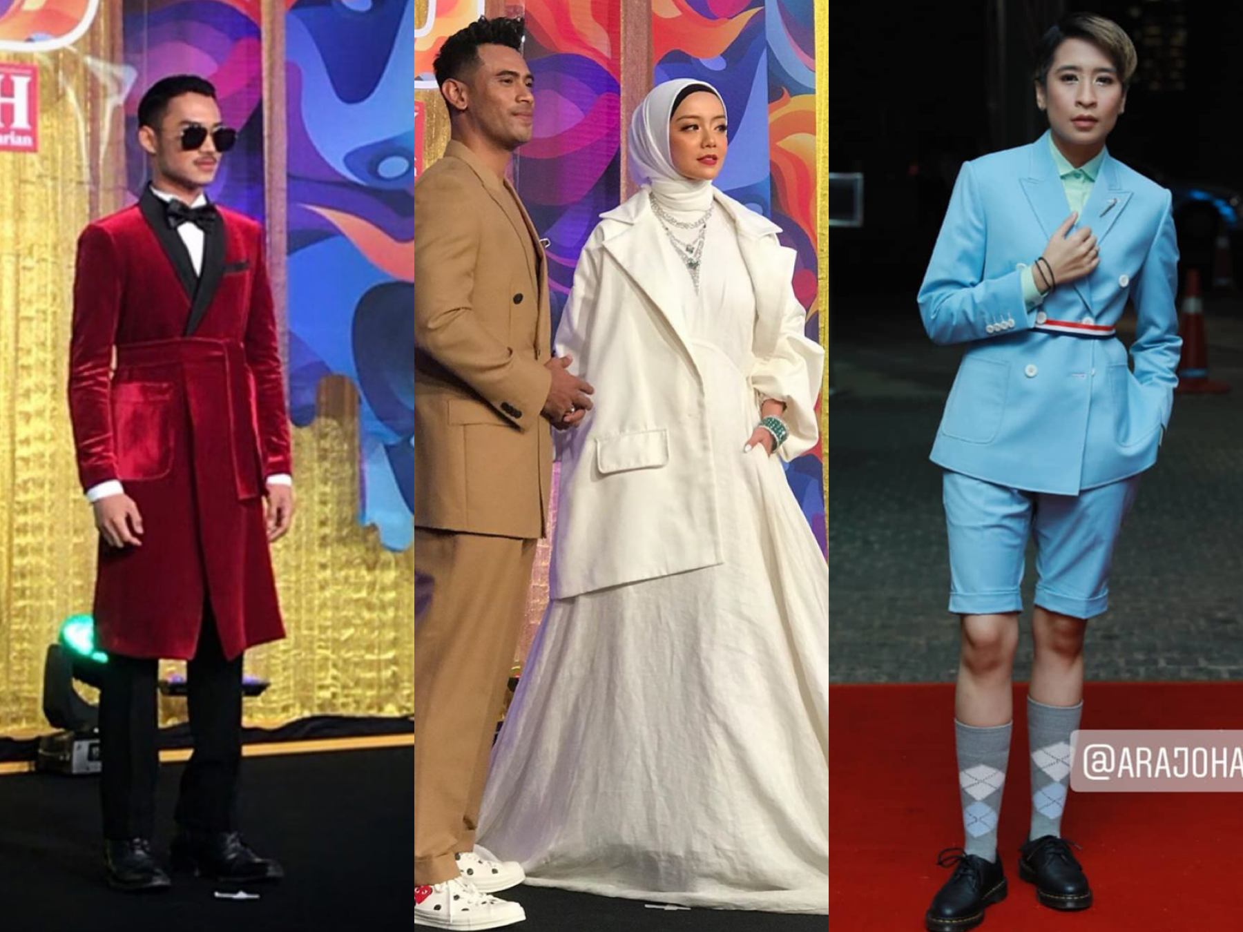 5 Stail Lain Dari Lain Di Karpet Merah ABPBH-32, Siapa Paling &#8216;Lit&#8217;?