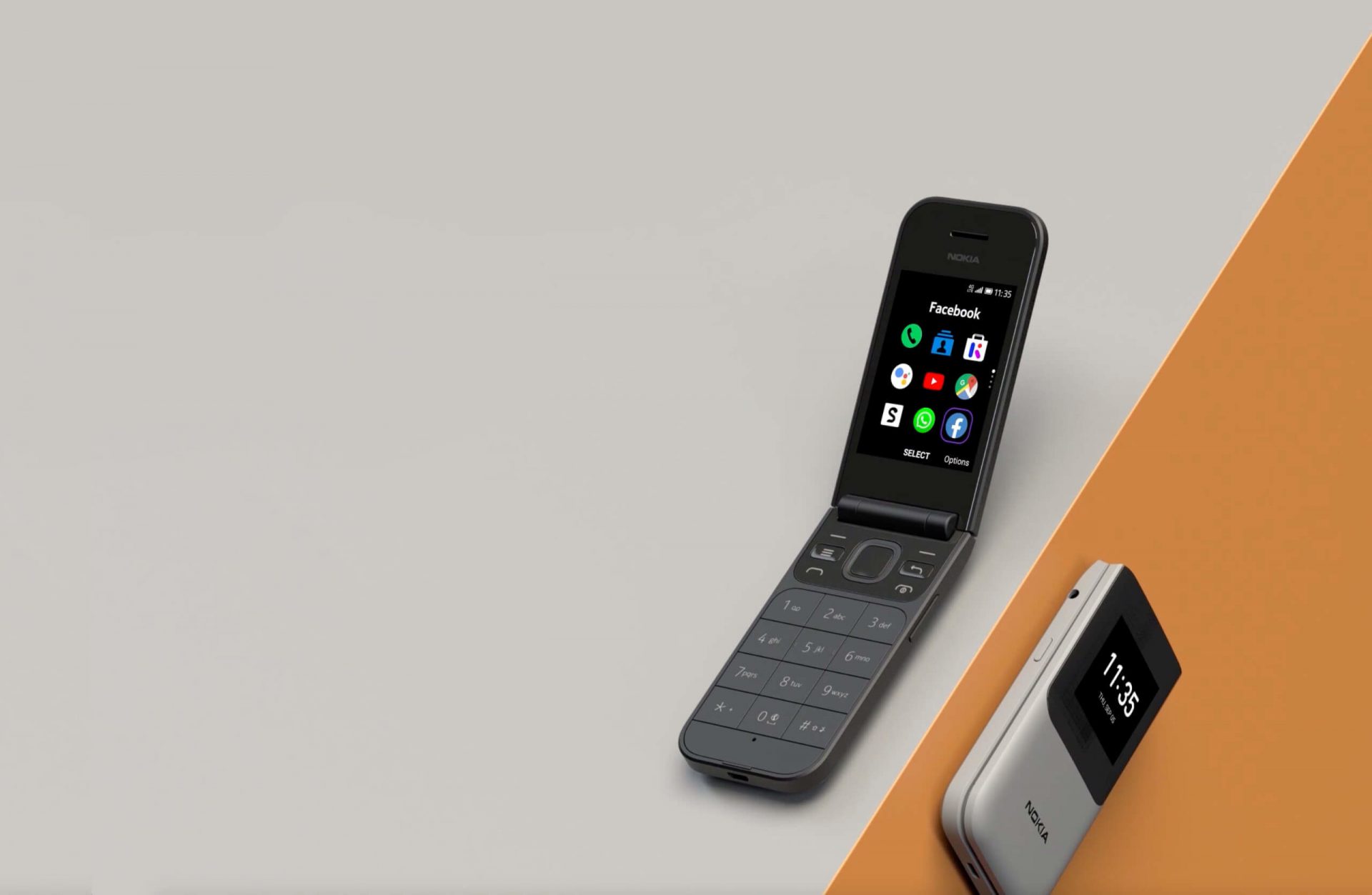 3 Model Baru Telefon Bimbit Nokia, Salah Satunya Telefon Boleh-Lipat Dengan Sokongan 4G