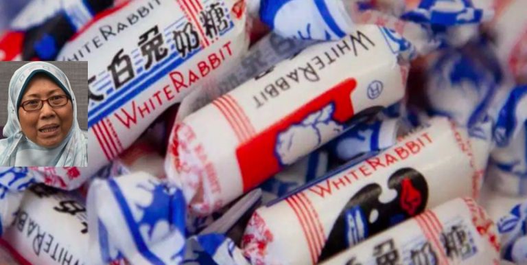Gula-Gula White Rabbit Sah Ada Gelatin Babi, Masih Banyak Dijual Di Kedai RM2