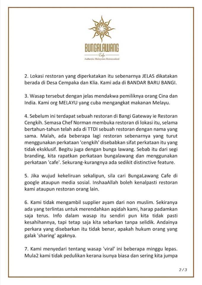 Gara-gara Kempen #BMF, Owner Bunga Lawang Café di Bangi Kesal Jadi Mangsa Boikot