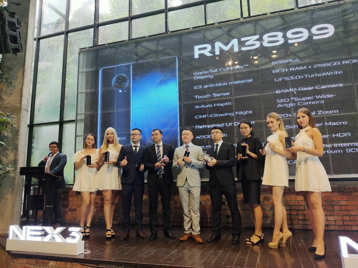 Peranti 5G Pertama Di Malaysia, Vivo NEX 3 Muncul Dengan Skrin ‘Air Terjun’