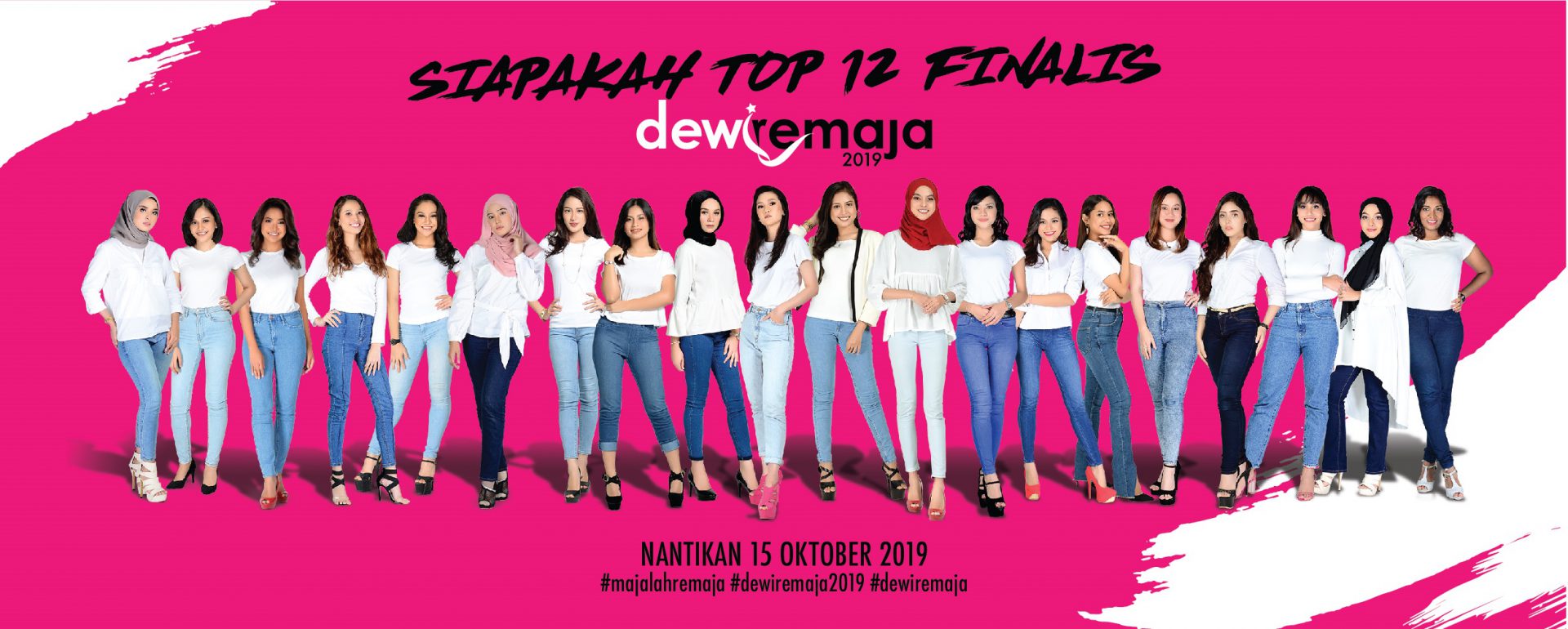 Gadis Berdarah Kacukan Dominasi Top 12 Dewi Remaja 2019?