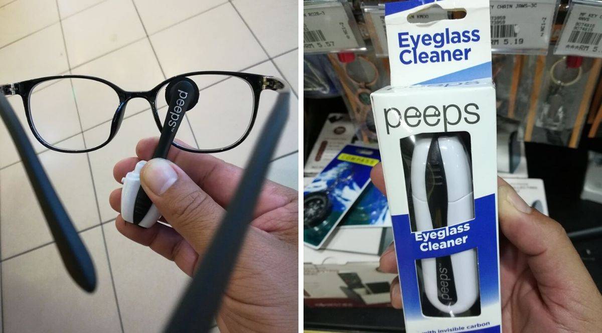 Ini Produk Bersihkan Cermin Mata Yang Korang Beli Di Mr. DIY, Lebih Murah & Jimat
