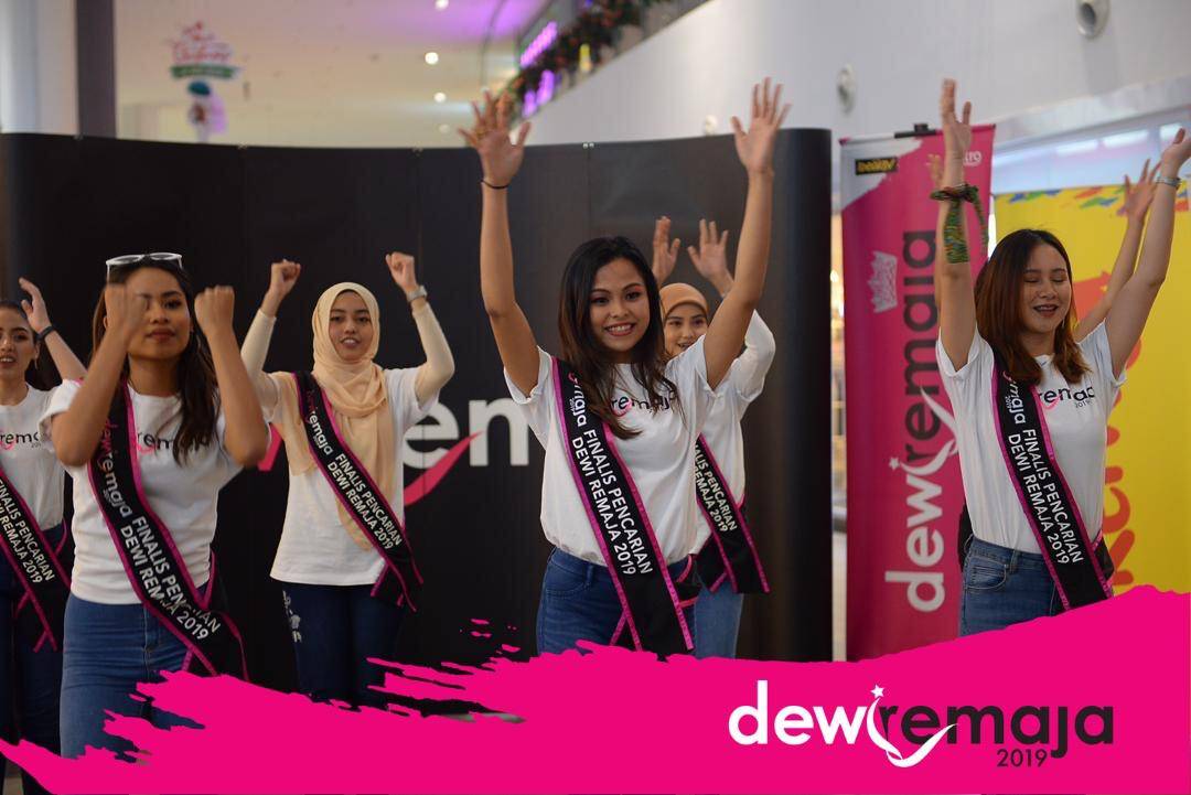 Finalis Dewi Remaja 2019 Buat Persembahan Di KLIA2?