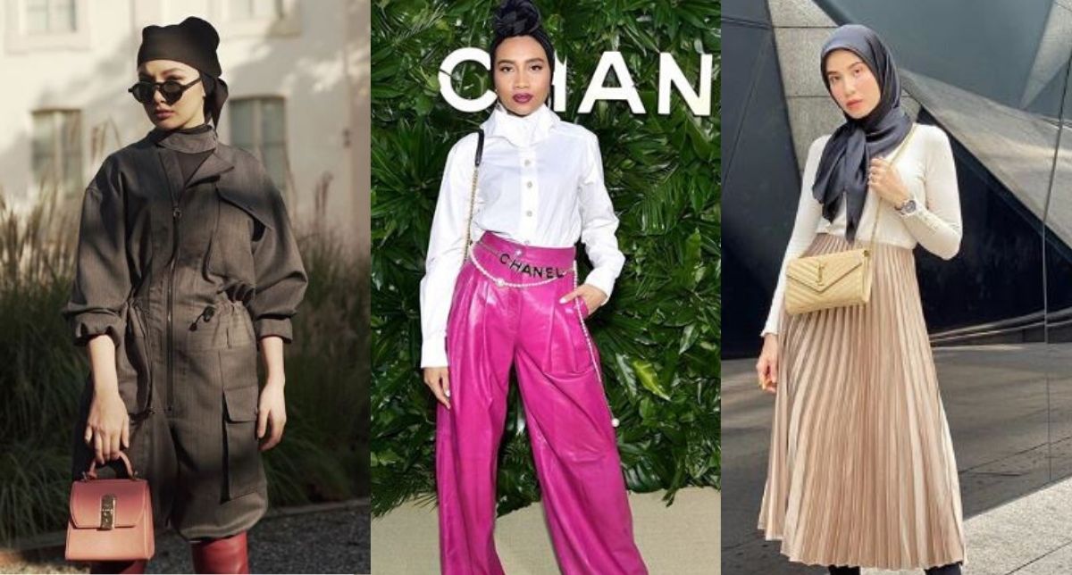 Berhijab Tetap Trendy, Ini Idea 7 Orang Selebriti Sebagai Rujukan