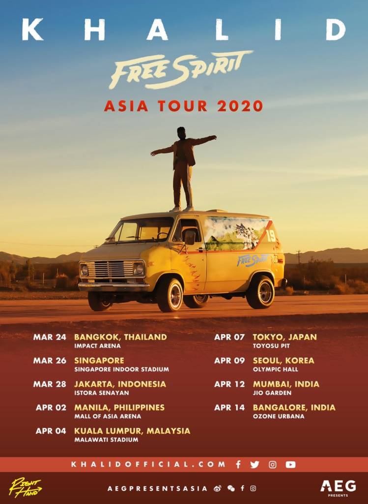 Sekali Lagi, Khalid  Jadikan KL Destinasi Asia Tour Tahun Hadapan