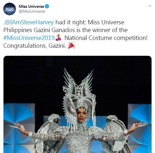 Kekeliruan Mega, Miss Philippines Pemenang Sebenar Kostum Nasional Terbaik?