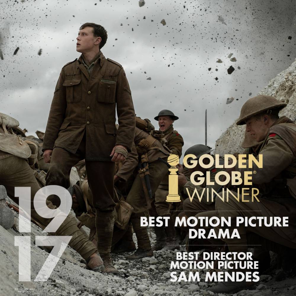 Menang 2 Anugerah di Golden Globe Awards 2020, 1917 Antara Filem Wajib Tonton Tahun Ini