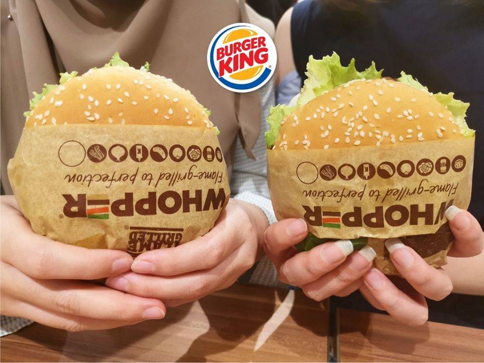 Burger King Malaysia Beri 100 Burger Percuma Hari Ini
