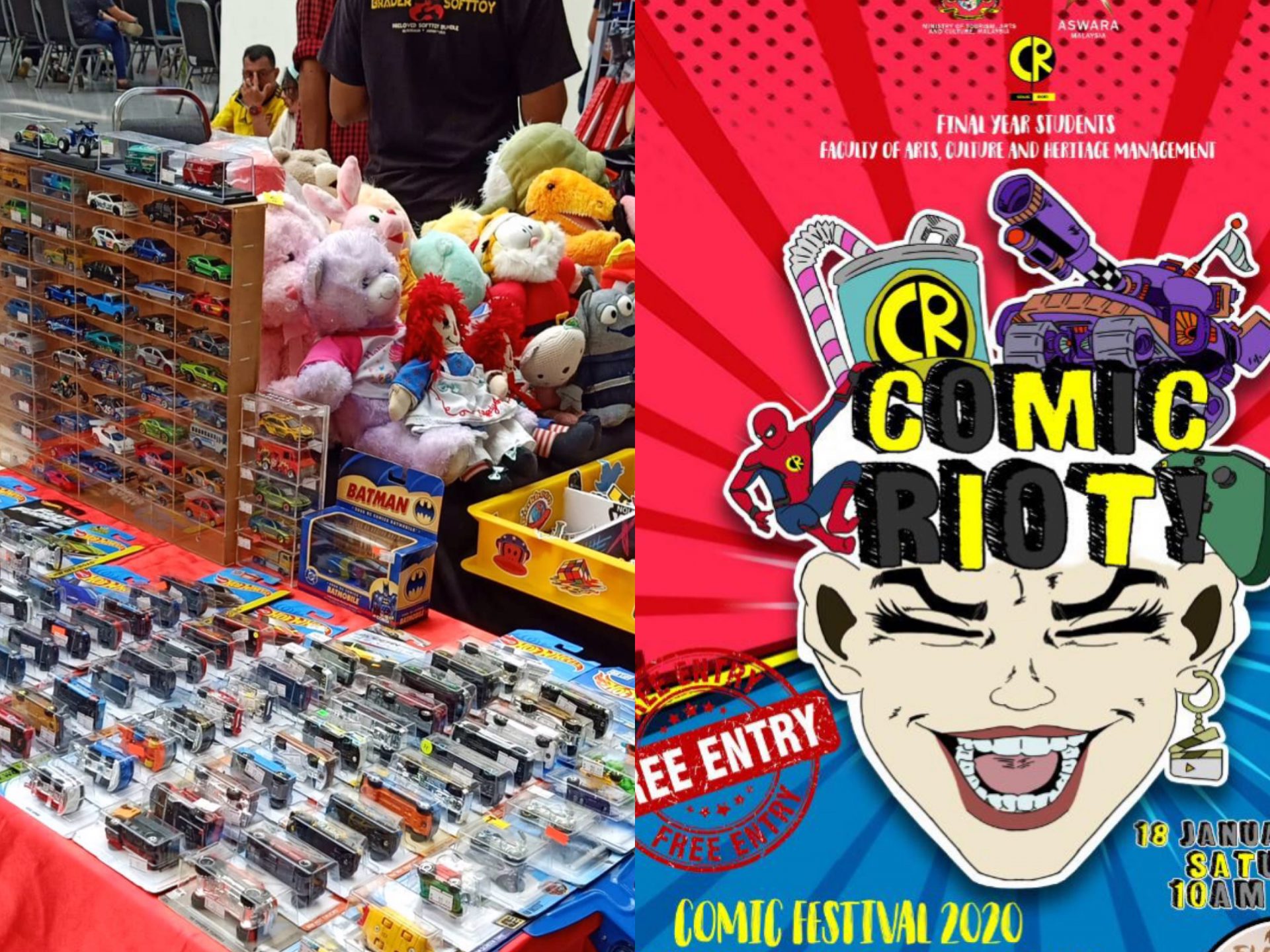 Peminat Komik Serbu Festival Comic Riot! Di KL Hari Ini, Masuk Percuma
