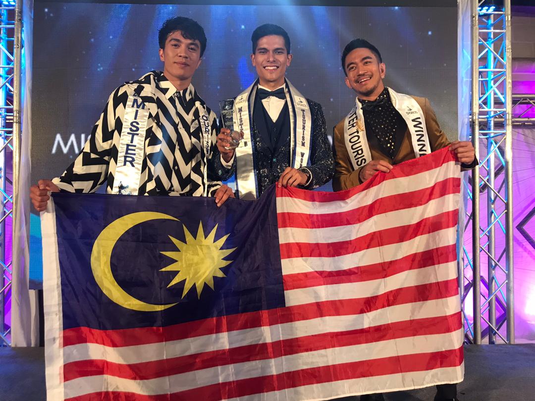 Wow! Wakil Malaysia Dari Sabah Menangi Gelaran Mister Tourism World Ke-4