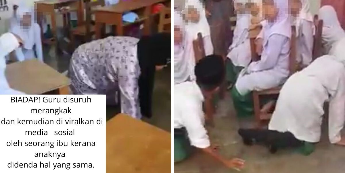 Sama-Sama Merangkak! Pelajar Muliakan Ustazah, Video Biadap Undang Kemarahan