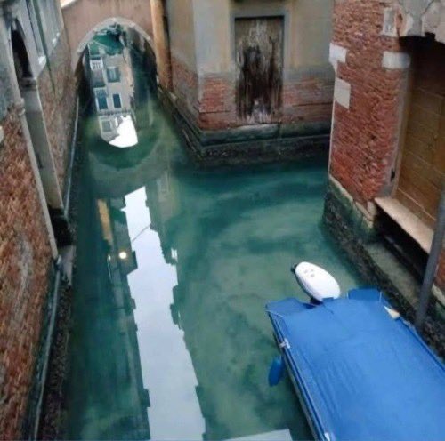 Pengguna Twitter Kongsi Gambar Air Terusan Venice Jadi Jernih Selepas Isytihar Darurat Di Itali