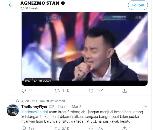 Rakyat Indonesia Kecam Final Indonesian Idol! Jual Kesedihan BCL Untuk Naikkan Rating