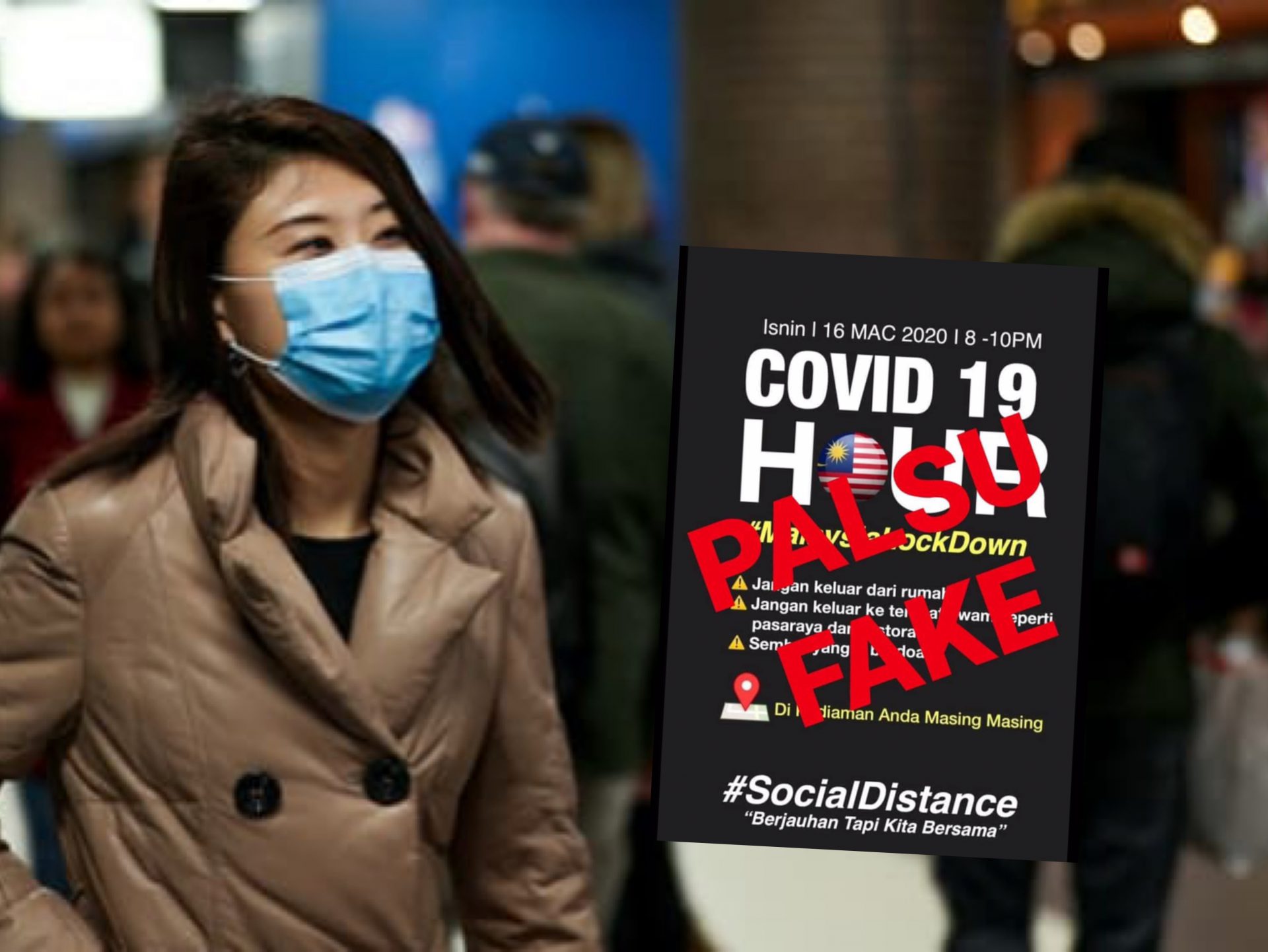 Penularan ‘Malaysia Lockdown’ Palsu - Kementerian Kesihatan