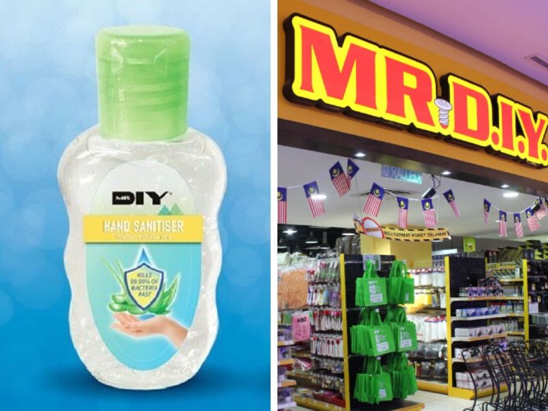MR. DIY Lancar Pocket Hand Sanitizer Jenama Sendiri, Harga Serendah RM3.90