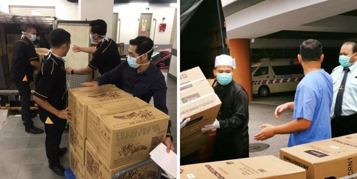 Kit Kat Untuk Petugas Hospital, Ramai Mula Hulur Bantuan! TQ Rakyat Malaysia