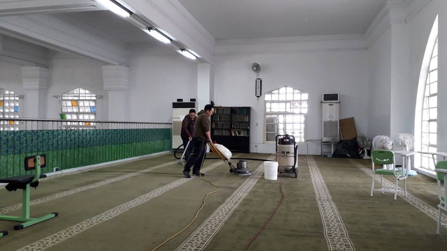 Walaupun Komuniti Kecil, Muslim Di Taiwan Jaga Kebersihan Masjid Elak Virus