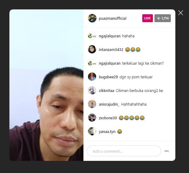 Instagram Live Kini Boleh Ditonton Terus Daripada Dekstop