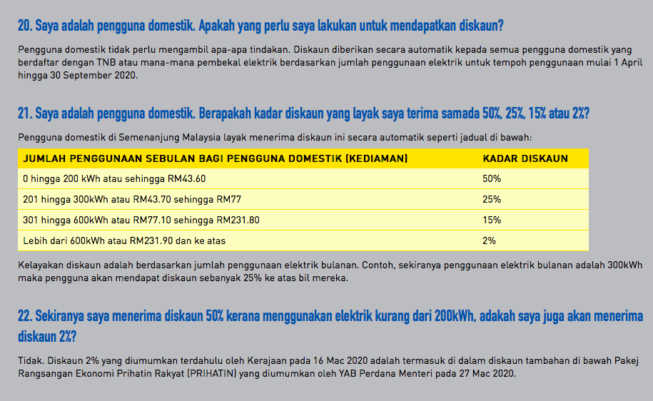 Dapatkan Diskaun Sehingga 50% Bil Elektrik Tapi Ada Syaratnya, Ini Panduan Dari TNB