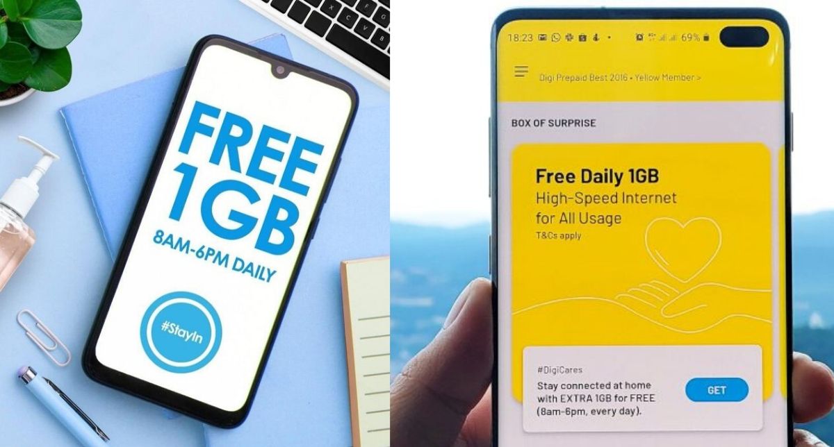 Cara Mudah Tebus Internet Percuma, Semua Telco Di Malaysia Sepanjang PKP