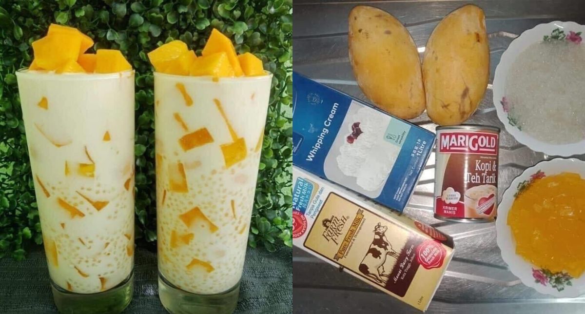 Resepi Air Mango Dessert, Mudah Dan Sedap Minum Sejuk-Sejuk!