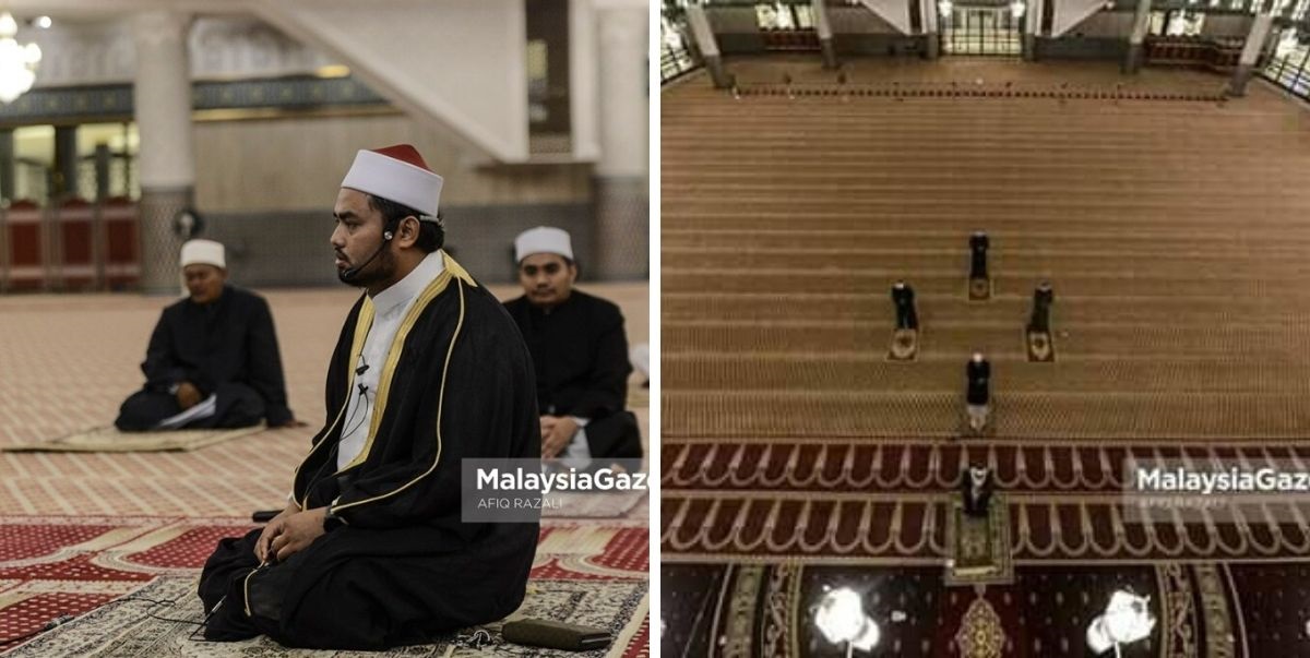 Sayunya Hati! Beginilah Suasana Solat Tarawih Malam Pertama Di Masjid Negara