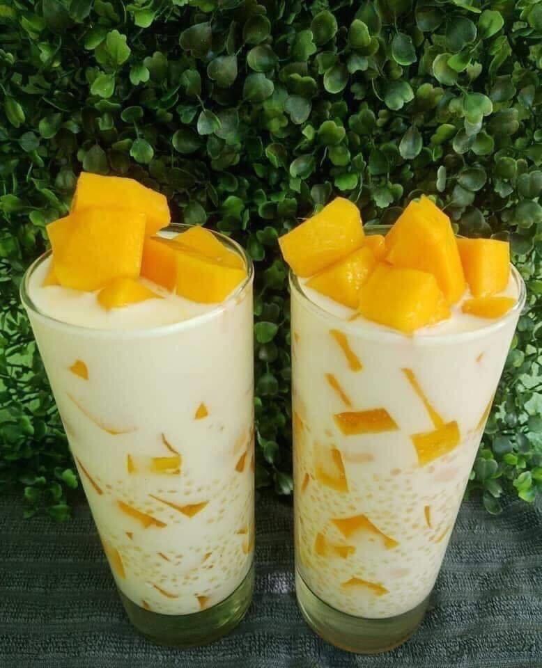 Resepi Air Mango Dessert, Mudah Dan Sedap Minum Sejuk-Sejuk!