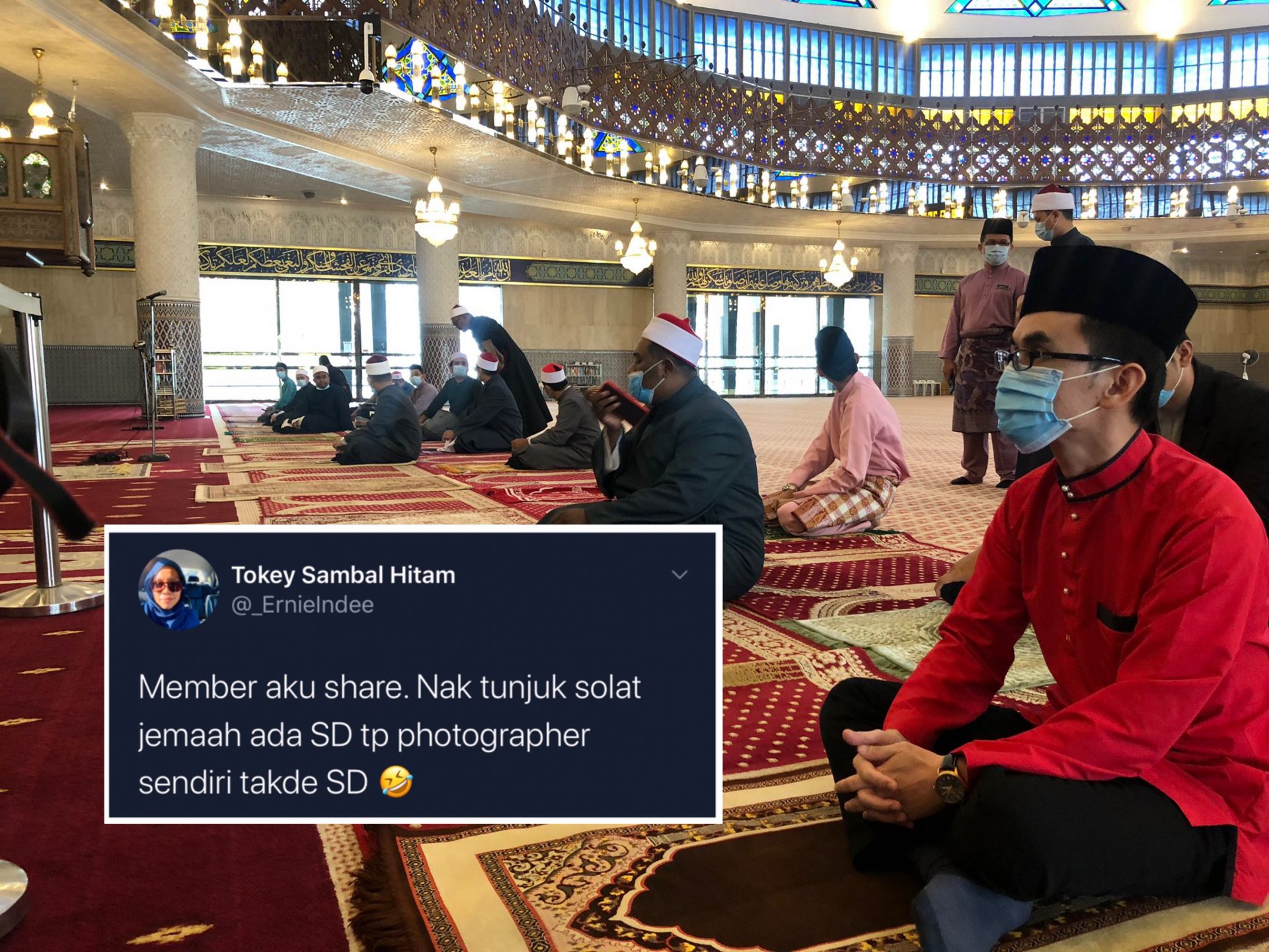 Situasi Jemaah 12 Orang Mendapat Pelbagai Reaksi, Termasuk Jurufoto Tak Amalkan ‘Social Distancing’