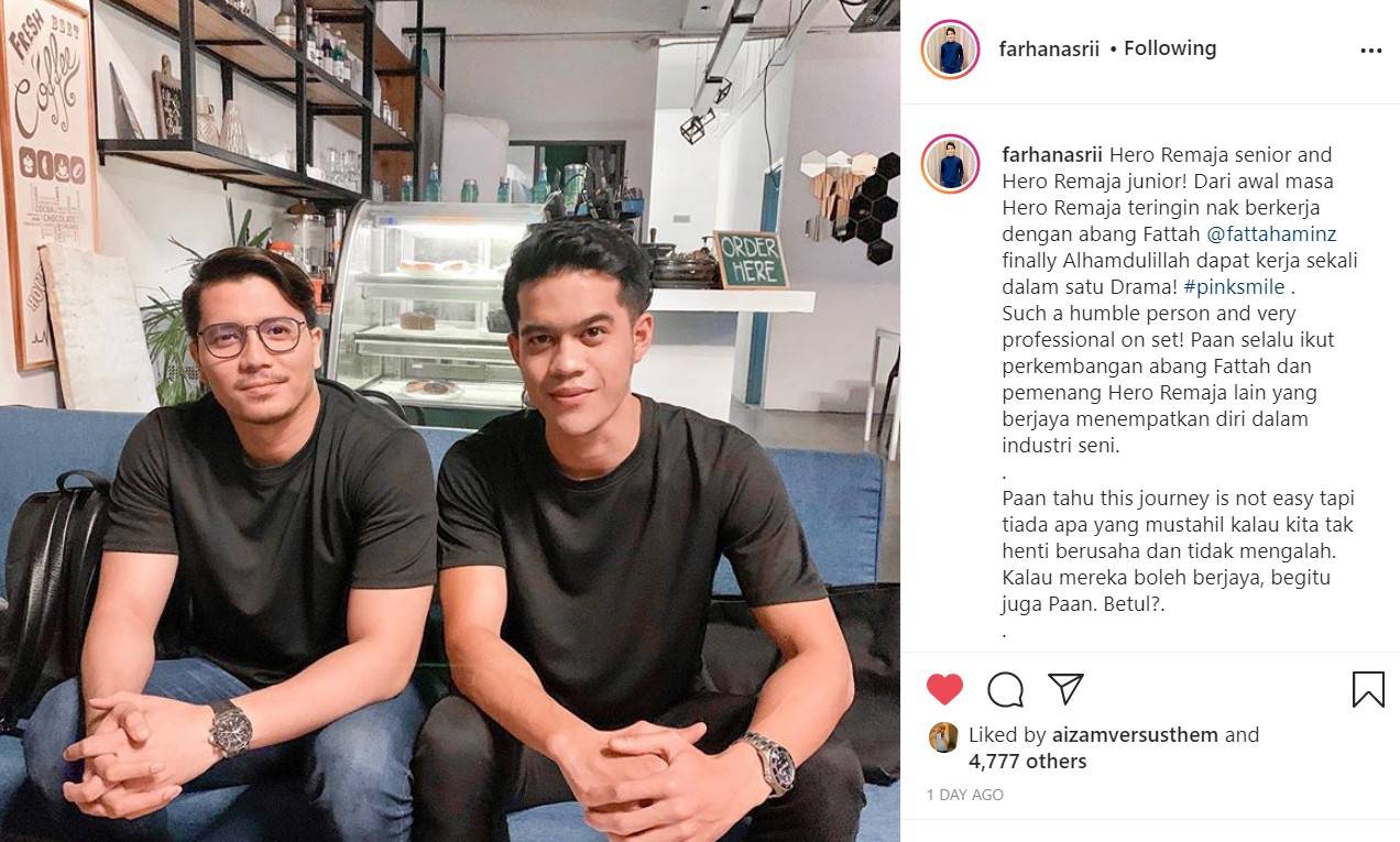 Mengaku ‘Lambat Panas’ Berbanding Hero Lain, Farhan Asri Excited Berlakon Dengan Senior &#8211; Fattah Amin