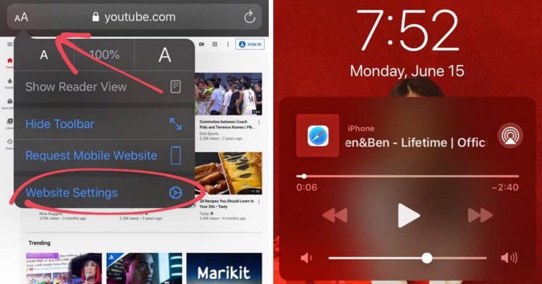 Lelaki ini Ajar Cara Dengar Lagu Di YouTube Dengan Skrin Di Lock