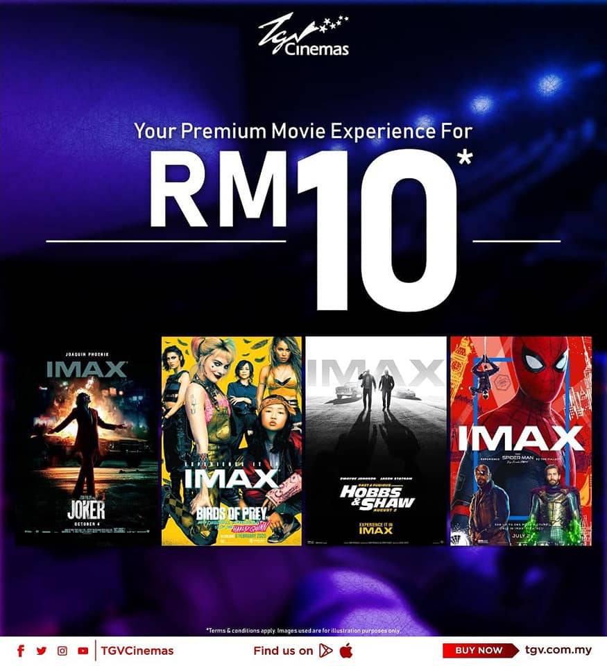 Pawagam Di Malaysia Tawar Pelbagai Promosi Berbaloi, Harga Tiket Wayang Serendah RM5