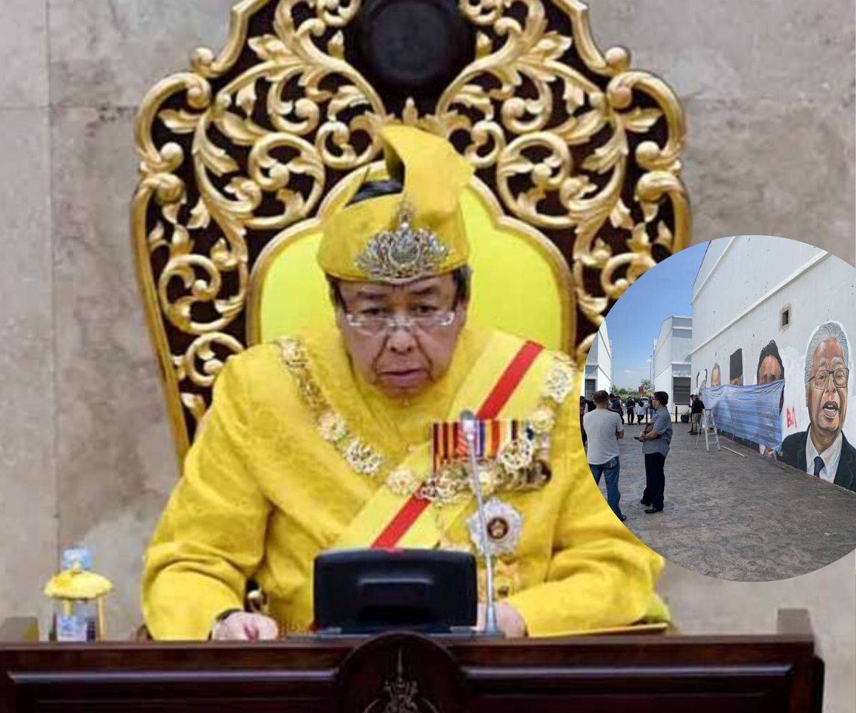 Haa Habislah.. Sultan Selangor MURKA Terhadap Pelaku Vandalisme Mural