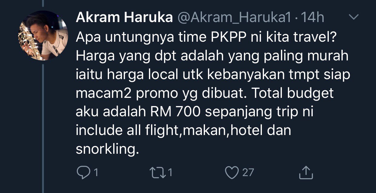 Bajet RM700 Termasuk Flight,Hotel, Makan Dan Aktiviti, Tapi Boleh Bercuti Di 5 Negeri Selama 10 Hari
