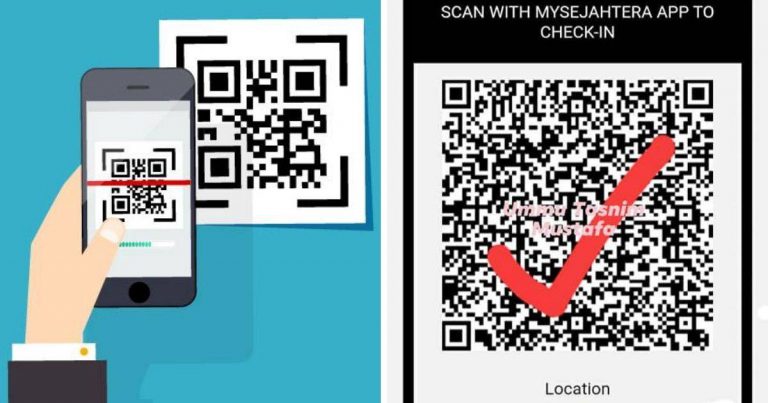 Gadis Ini Ajar Cara Untuk Buat QR Code Bagi Tuan Rumah Yang Ingin Anjurkan Majlis