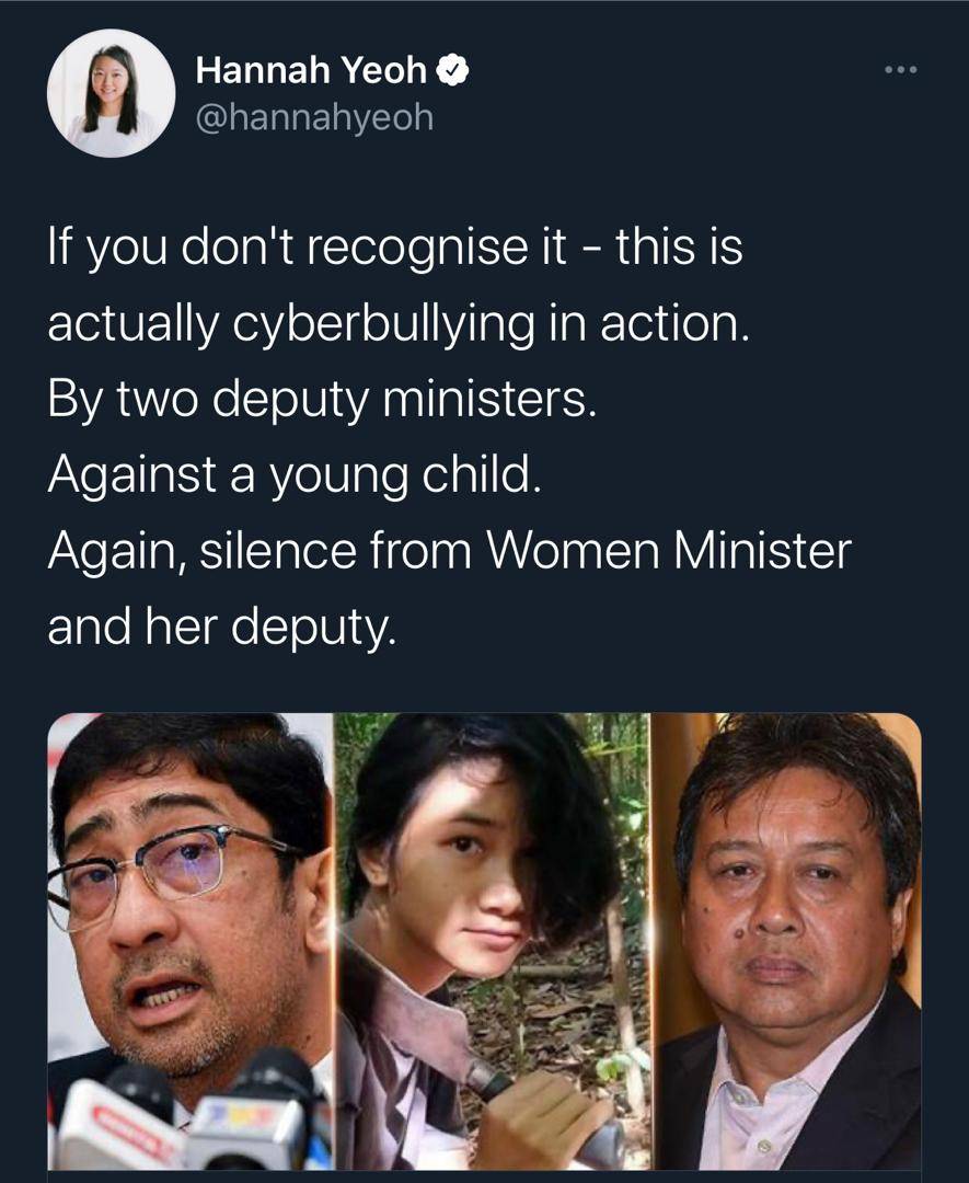 &#8220;This Is Actual Cyberbullying&#8221; Bekas Menteri Juga Yang Pertahankan Veveonah