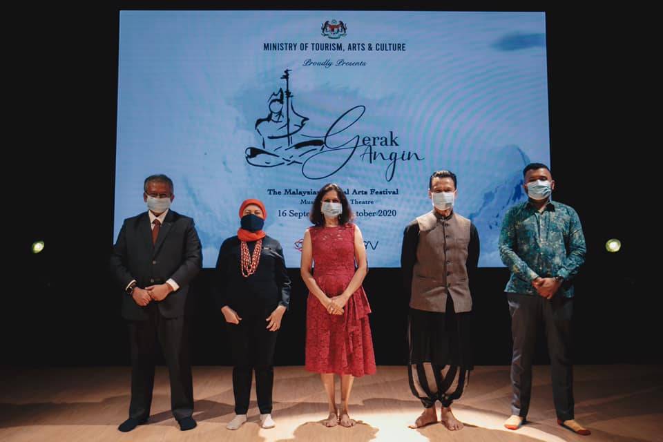 Tonton Gerak Angin, Festival Seni Virtual  Pertama Negara