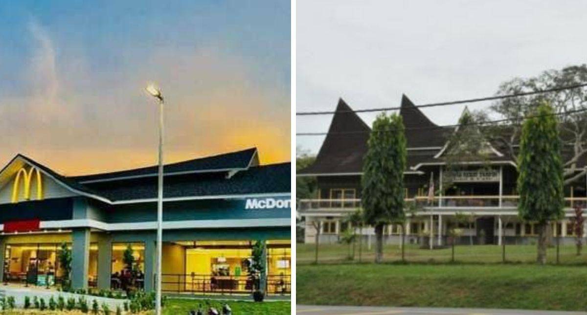 Truly Malaysian, McDonald’s Bina Restoran Berbumbung Ala Tradisional Negeri Sembilan