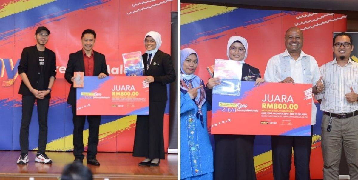 Ambil Masa Hanya Sejam, Pelajar Tingkatan 5 Dinobat Juara Menulis Esei Saya #remajaMalaysia